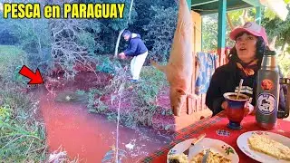 NO LO PODÍA CREER Pesca En PARAGUAY . Pesca con trampa y Pesca con linea de mano
