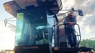 STUCK AGAIN! Grain Bin and Gleaner ISSUES