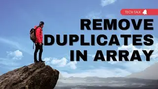 Remove Duplicates from Sorted Array Explanation