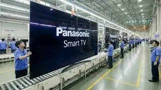 Inside a Panasonic Smart TV Factory: 4K Tour of Durable Display Engineering