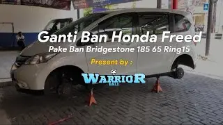 Ganti Ban Mobil Honda Freed - Pake Ban Bridgestone 185 65 r15