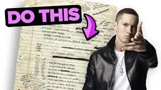 Eminem's Extraordinary Method for Writing World Class Lyrics