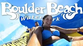 Splashing Fun at Boulder Beach Waterpark | Silverwood Theme Park Vlog