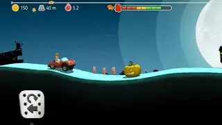 Prime Peaks 😆 new android game, drive a car, bike, jeep collecting coins and crushing pumpkins