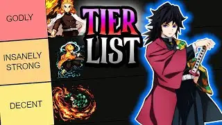 Who Is Truly The BEST?! Demon Slayer Tier List! Hinokami Chronicles