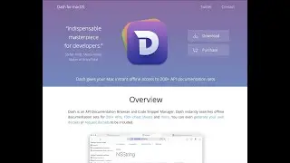 [Pretty Neat Tooling] Dash: Offline documentation for developers