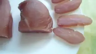 Куриный балык , домашний рецепт. копченый в жидком дыму.