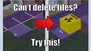 Can’t delete tiles in The Sims 2? Here’s how to fix this error! ⚠️