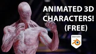 Free Animated 3D-Characters! (Mixamo & Blender)