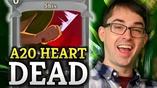How We Beat A20 Heart With a Shiv... | Ascension 20 Silent Run | Slay the Spire Gameplay