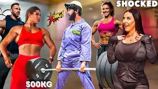 Elite Powerlifter Pranks Worlds Strongest Man with FAKE Weights! (EXPOSED) #2 😱 | Anatoly GYM PRANK