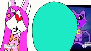 Inflation bunny girl: (blow balloon with my friends) (request was closed)