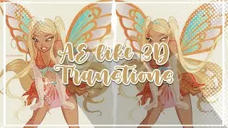 AE like 3D transitions (QR CODES)