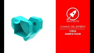 SOLIDWORKS | CSWA DISEÑO MECANICO EXAMEN DE EJEMPLO