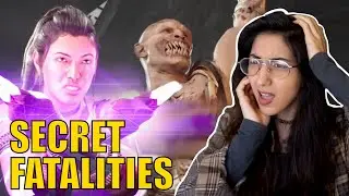 REACTING TO MORTAL KOMBAT 1 SECRET FATALITIES!