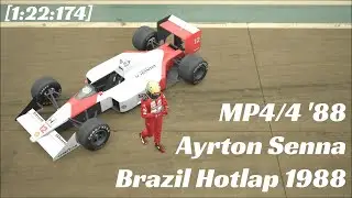 MP4/4 Onboard Interlagos Hotlap w/Ayrton Senna [1:22:174] | Gran Turismo 7