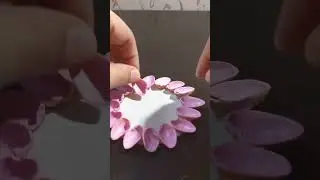 Gorgeous pista shell lotus flower #reuse #craftideas