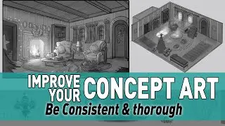 Consistent and thorough concept art Improve your designs