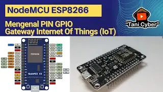 Mengenal PIN GPIO pada NodeMCU ESP8266 sebagai gateway Internet Of Things