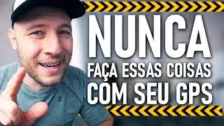 ☢🛑Nunca faça essas coisas com seu Relógio GPS ⚠⛔