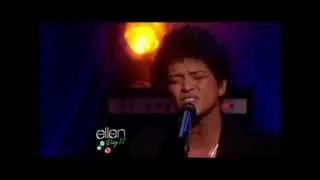 Bruno Mars sings 