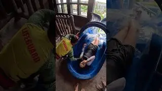 Brave or Crazy? Riding the Scary Plunge Slide at Splashmania WaterPark