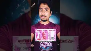 2000 ke note hue band india!!😱🤯 2000 rupee note monetization #notebandi #shorts