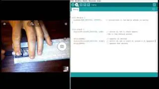 ESP8266 NodeMCU  lampeggio led su scheda (BLINK) 01