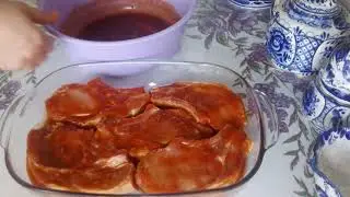 Мясо по-канадски.