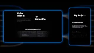 Create a RESPONSIVE portfolio with React, TailwindCSS & Acerternity UI (2024) [Source Code]