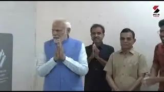 Most powerful man in queue like a common man II Best example of Democracy