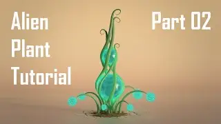 Create a Procedural Alien Plant in Cinema 4D | Part 02