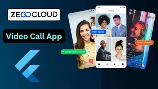 How to Build Video Call and Audio Call App in Flutter Using ZegoCloud | Full Tutorial