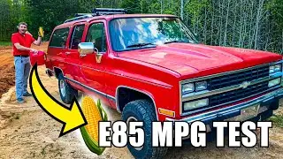 SHOCKING RESULTS | E85 CONVERSION GAS MILEAGE TESTING