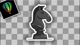 Как нарисовать шахматного коня в программе Corel DRAW. Подробный урок