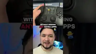 Manba One Controller with built in display for adjusting buttons, macros, and more