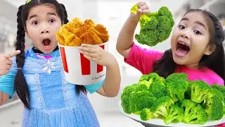 Suri Annie and Sammy Learn to Share & Eat and Cook Healthy Food