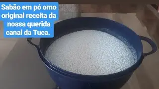 FAÇA O SABÃO OMO ORIGINAL!!! RECEITA DA NOSSA QUERIDA CANAL DA TUCA.