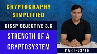 Strength of a Cryptosystem: (ISC)2 CISSP Exam (3/16)