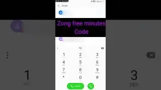 Zong free minutes code 2022