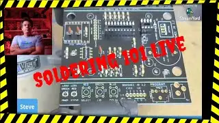 Soldering 101 Live Stream