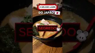 O SEGREDO DO MELHOR RAMEN DO JAPÃO É UM...💀🐭 #japan #comida #ramen