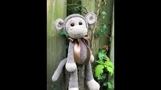 Gehäkelter  Affe 2. Teil