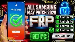 All Samsung FRP Bypass 2026 🔥 Android 13/14/15 | Latest Security Patch | No TalkBack | No PC No Tool