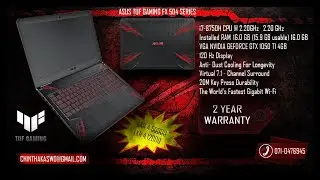 LAPTOP DETAIL CARD DESIGN BY PHOTOSHOP | ASUS LAPTOP | ASUS TUF FX504