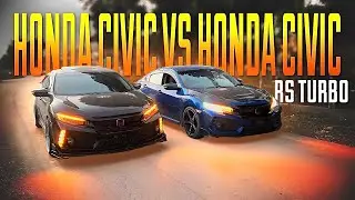 HONDA civic oriel vs HONDA civic turbo ✨drag Race🔥
