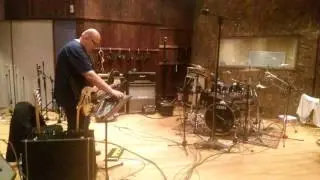 A clip from the recording room while recording the album "The Wonder Sessions" by Peter Kisch