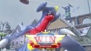 Pokken WifiBattle Garchomp VS Blastoise