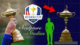 How We Made The Giant Ryder Cup Golf Trophy by Sculpture Studios