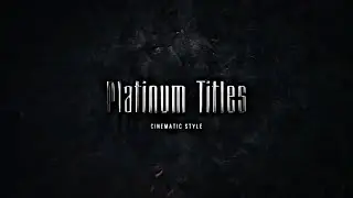 After Effects Tutorial: Cinematic Title Animation in After Effects - No Plugin |Free Download